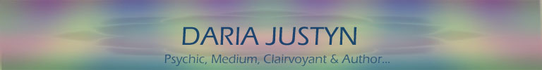 Daria Justyn's Official Blog Site...